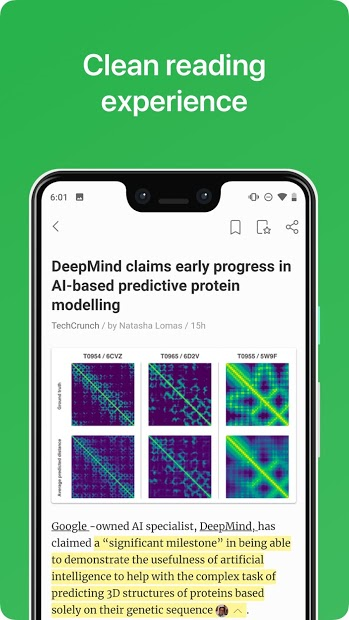 Screenshots Feedly - Ứng dụng diễn đàn chia sẻ tin tức mới nhất trên Feedly