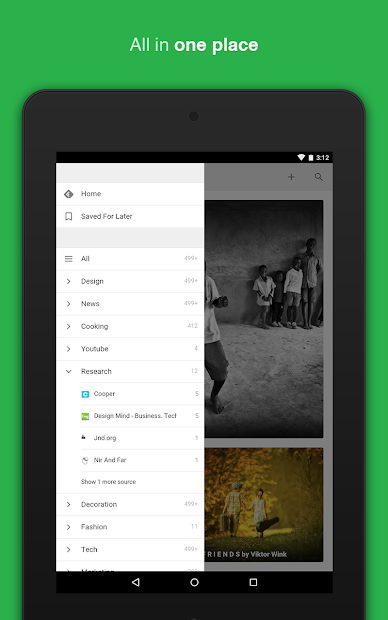 Screenshots Feedly - Ứng dụng diễn đàn chia sẻ tin tức mới nhất trên Feedly