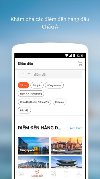 Screenshots Klook: Ứng dụng đặt vé tham quan, tour du lịch trên khắp thế giới