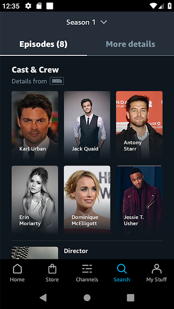 Screenshots Amazon Prime Video - Ứng dụng xem phim, chương trình truyền hình chất lượng
