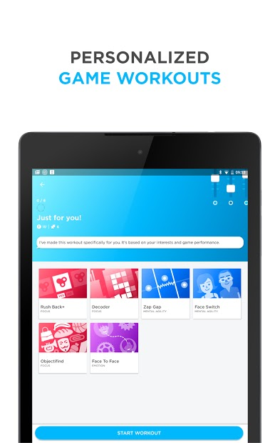 Screenshots Peak - Ứng dụng rèn luyện trí nhớ, nâng cao khả năng tập trung cho bạn