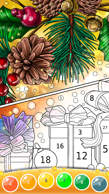 Screenshots Color By Number For Adults - Ứng dụng tô màu theo các con số cho bé