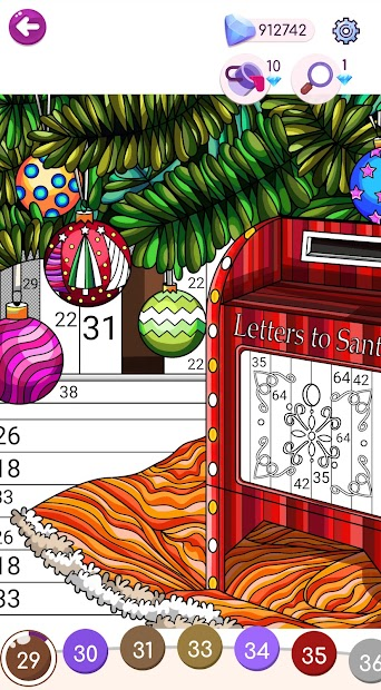 Screenshots Color By Number For Adults - Ứng dụng tô màu theo các con số cho bé