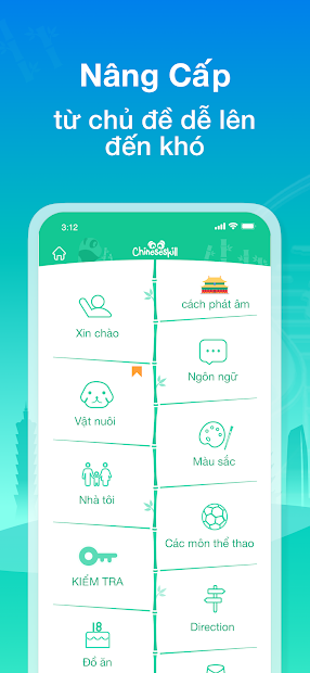 Screenshots Learn Mandarin Chinese Free- App tự học tiếng Trung miễn phí