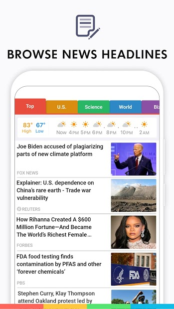Screenshots SmartNews - Ứng dụng diễn đàn tìm hiểu tin tức mới trên thế giới