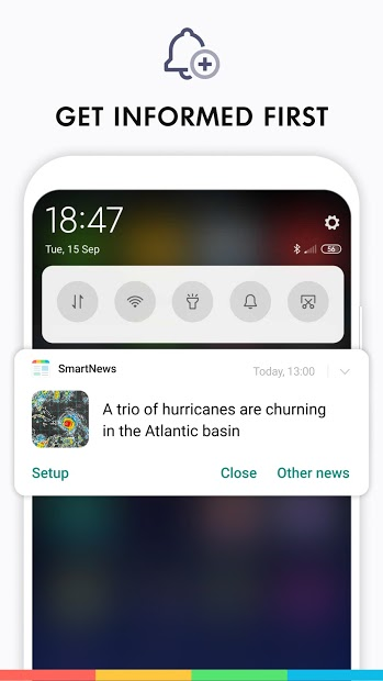 Screenshots SmartNews - Ứng dụng diễn đàn tìm hiểu tin tức mới trên thế giới