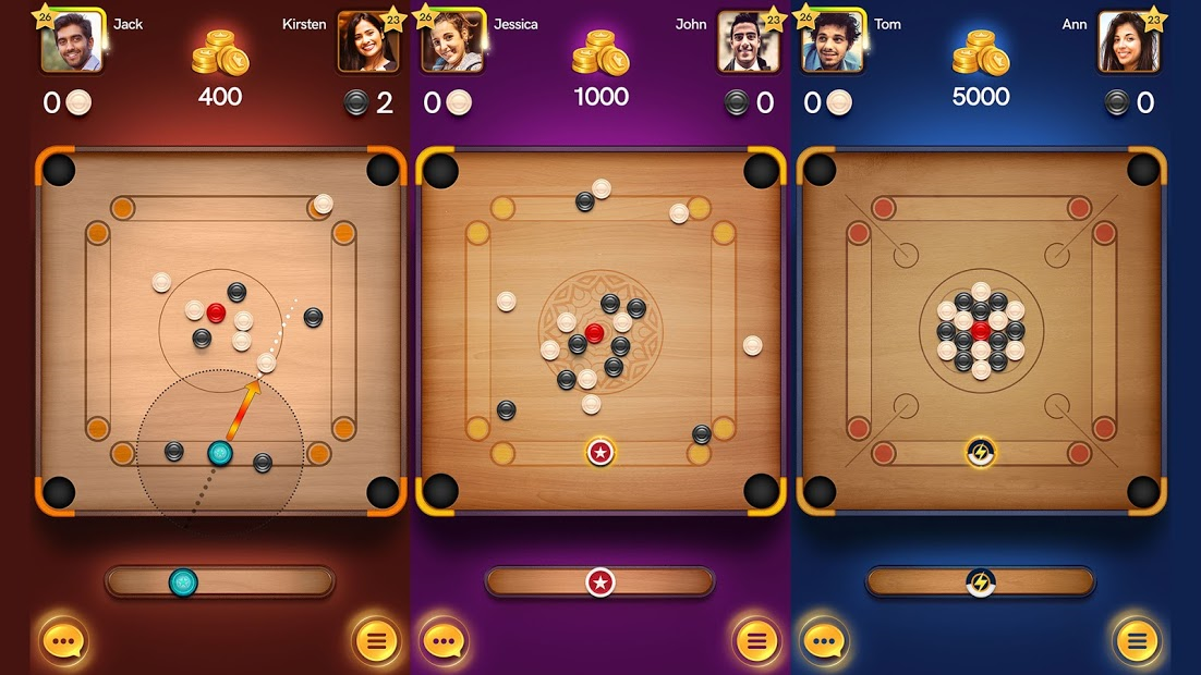 Screenshots Carrom Pool - Game bắn Bida ngón tay giải trí