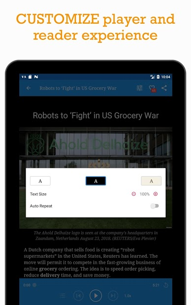 Screenshots VOA Learning English - App tự học tiếng Anh, luyện nghe mỗi ngày