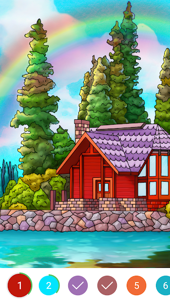 Screenshots Coloring Book - Ứng dụng hướng dẫn bé tô màu theo từng con số