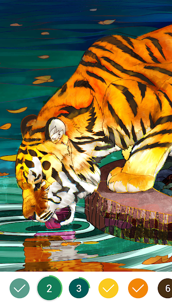 Screenshots Coloring Book - Ứng dụng hướng dẫn bé tô màu theo từng con số