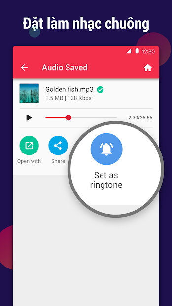 Screenshots Video to MP3 Converter - App chuyển đổi video sang MP3, cắt video, nhạc