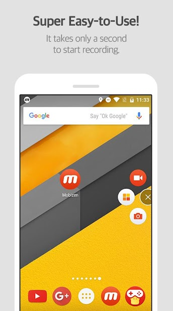 Screenshots Mobizen Screen Recorder  -  Phần mềm quay màn hình điện thoại Android