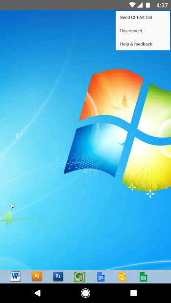 Screenshots Chrome Remote Desktop - Ứng dụng truy cập, điều khiển máy tính từ xa bằng điện thoại