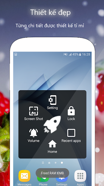 Screenshots Easy Touch - Ứng dụng nút Home ảo, quản lý và tăng tốc thiết bị Android