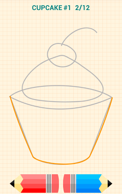 Screenshots How to Draw Desserts: Ứng dụng học vẽ đồ ăn tráng miệng