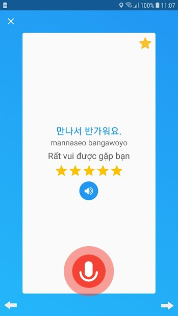 Screenshots Learn Korean daily Awabe - App tự học tiếng Hàn miễn phí cùng Awabe