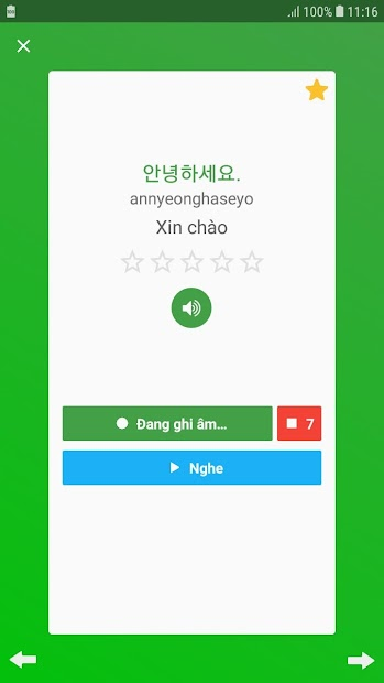 Screenshots Learn Korean daily Awabe - App tự học tiếng Hàn miễn phí cùng Awabe