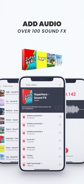 Screenshots FlipaClip: Ứng dụng vẽ nhân vật hoạt hình, anime đơn giản