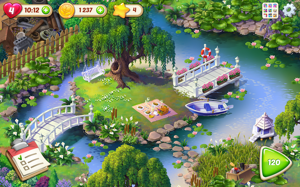 Screenshots Lily’s Garden - Xây dựng khu vườn mơ ước của bạn | Game thiết kế