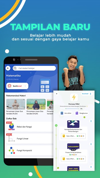 Screenshots Ruangguru - Ứng dụng học tiếng Indonesia hiệu quả tại nhà