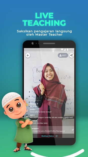 Screenshots Ruangguru - Ứng dụng học tiếng Indonesia hiệu quả tại nhà