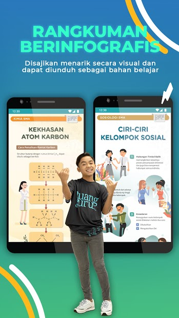 Screenshots Ruangguru - Ứng dụng học tiếng Indonesia hiệu quả tại nhà