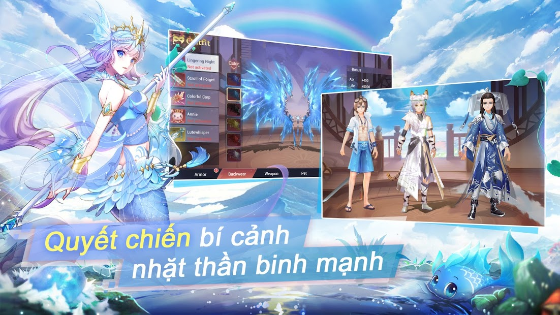 Screenshots Goddess MUA: Nụ Hôn Nữ Thần | Game nhập vai MMORPG