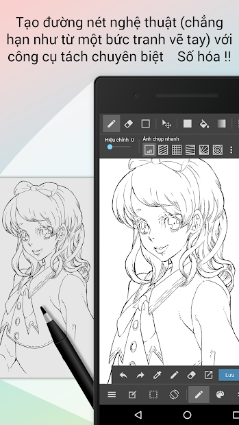 Chia sẻ app hướng dẫn vẽ trên giấy anime miễn phí trên smartphone