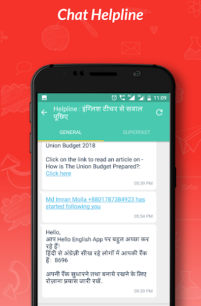 Screenshots Hello English - Học phát âm tiếng Anh với người bản xứ