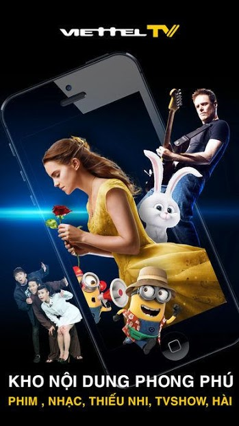 Chụp màn hình ViettelTV - ứng dụng xem truyền hình trực tuyến