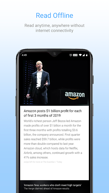 Screenshots Inshorts - Tổng hợp các tin tức mới nhất