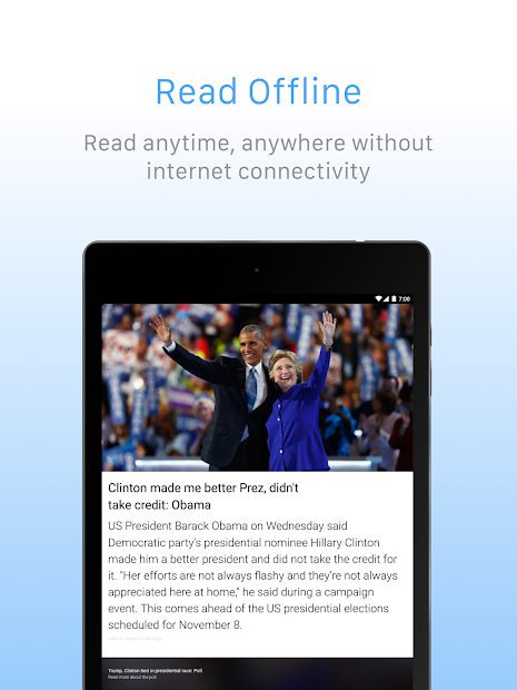 Screenshots Inshorts - Tổng hợp các tin tức mới nhất