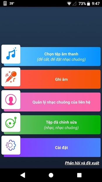 Screenshots MP3 Cutter and Ringtone Maker: App cắt nhạc MP3 và tạo nhạc chuông