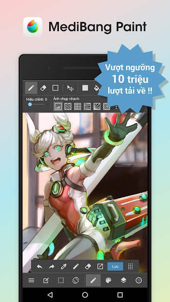 Screenshots MediBang Paint - ứng dụng vẽ anime, anime Manga, tranh hoạt hình