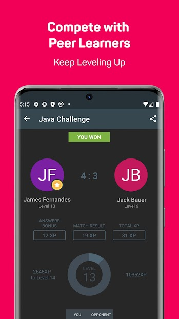 Screenshots SoloLearn - App hướng dẫn viết code, học ngôn ngữ lập trình