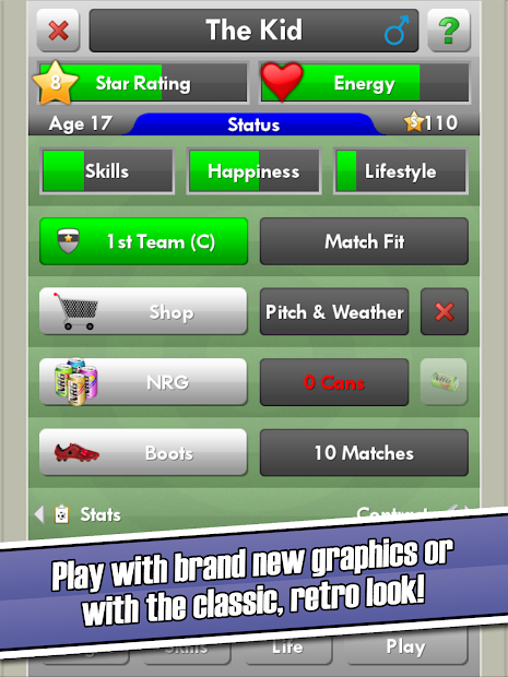 Screenshots New Star Soccer - Đào tạo ngôi sao | Game quản lý đội bóng