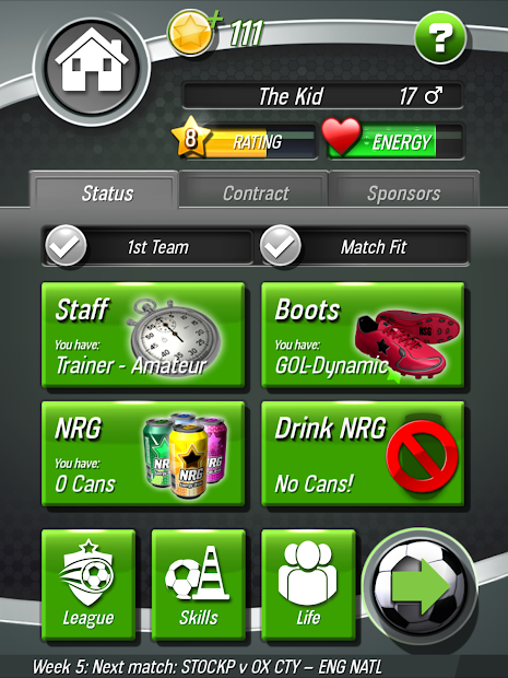 Screenshots New Star Soccer - Đào tạo ngôi sao | Game quản lý đội bóng