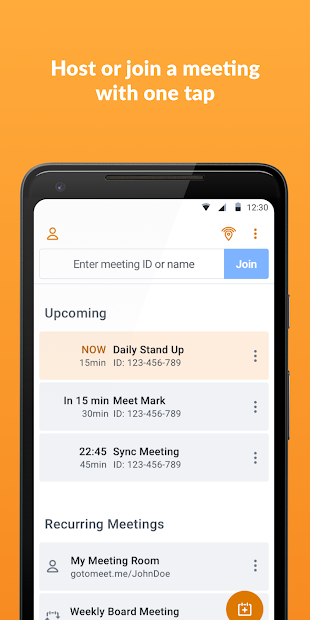 Screenshots GoToMeeting ứng dụng họp trực tuyến, hội nghị truyền hình miễn phí