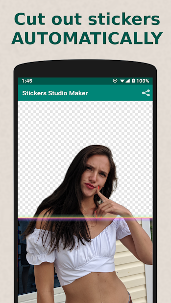 Screenshots Sticker Make for WhatsApp: Ứng dụng tạo nhãn dán độc đáo của riêng bạn
