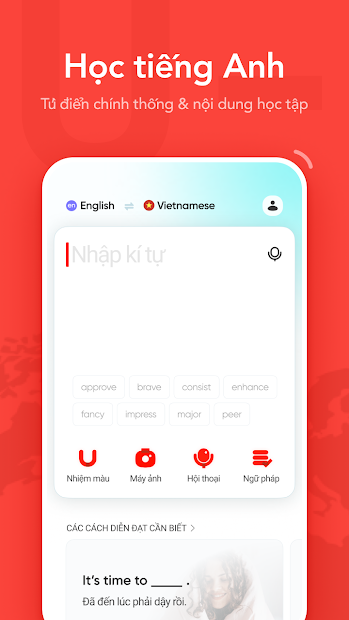 Screenshots U-Dictionary: Ứng dụng Dịch & Học tiếng Anh hiệu quả