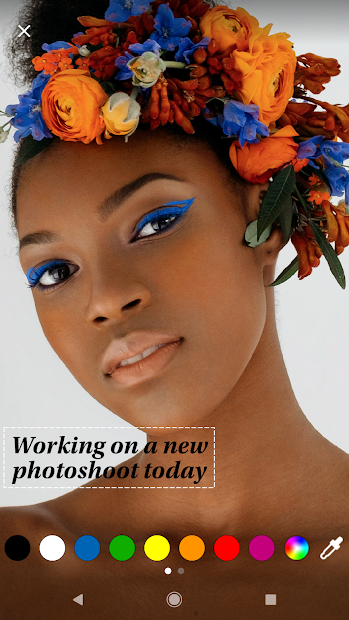 Screenshots Behance: Photography - Ứng dụng thiết kế đồ hoạ, hình ảnh nghệ thuật