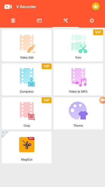 Screenshots V Recorder: Ứng dụng ghi màn hình và chỉnh sửa video trên điện thoại