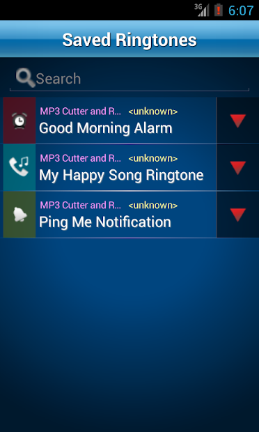 Screenshots MP3 Cutter and Ringtone Maker - Ứng dụng cắt nhạc chuông online