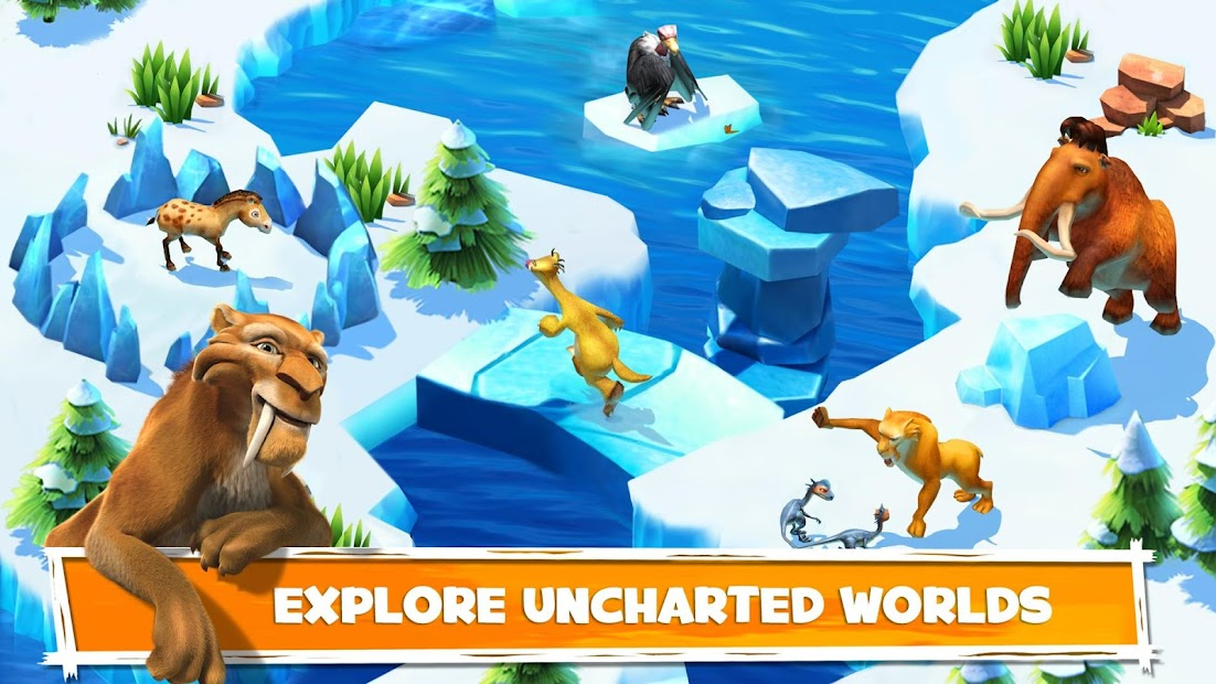 Screenshots Ice Age Adventures - Game phiêu lưu kỷ băng hà