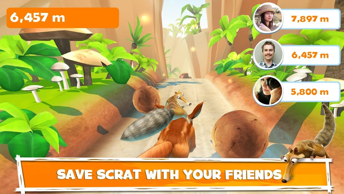 Screenshots Ice Age Adventures - Game phiêu lưu kỷ băng hà