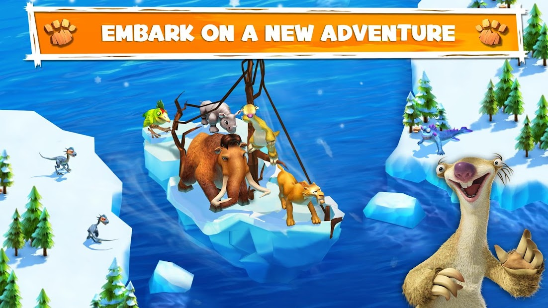 Screenshots Ice Age Adventures - Game phiêu lưu kỷ băng hà