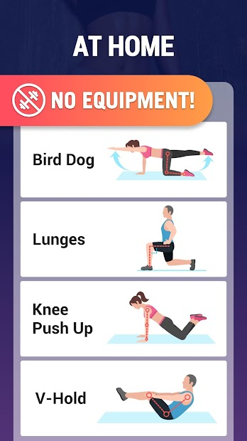 Screenshots Fat Burning Workouts - Ứng dụng tập thể dục, giảm cân tại nhà hiệu quả