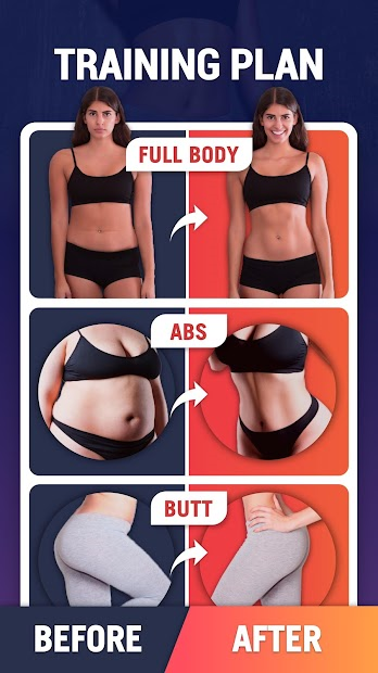 Screenshots Fat Burning Workouts - Ứng dụng tập thể dục, giảm cân tại nhà hiệu quả
