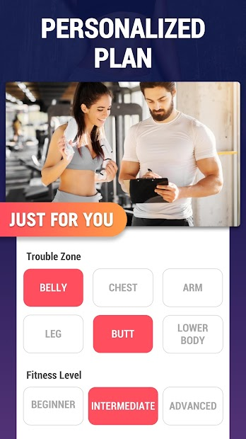 Screenshots Fat Burning Workouts - Ứng dụng tập thể dục, giảm cân tại nhà hiệu quả