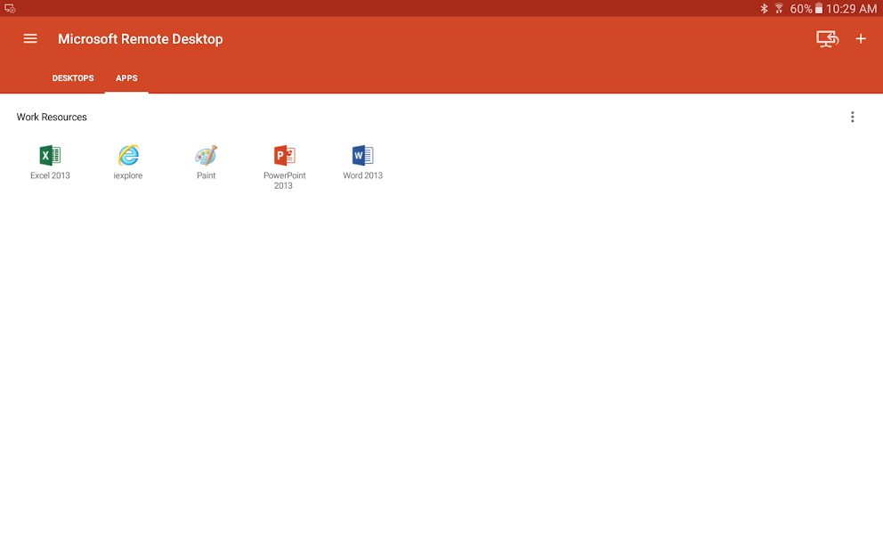 Screenshots Remote Desktop 8: Ứng dụng điều khiển máy tính từ xa của Microsoft